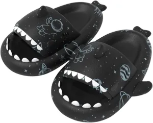 XPKWS Shark Slides for Women and Men Unisex Cloud Slippers Adult Novelty Beach Sandals with Thick Sole