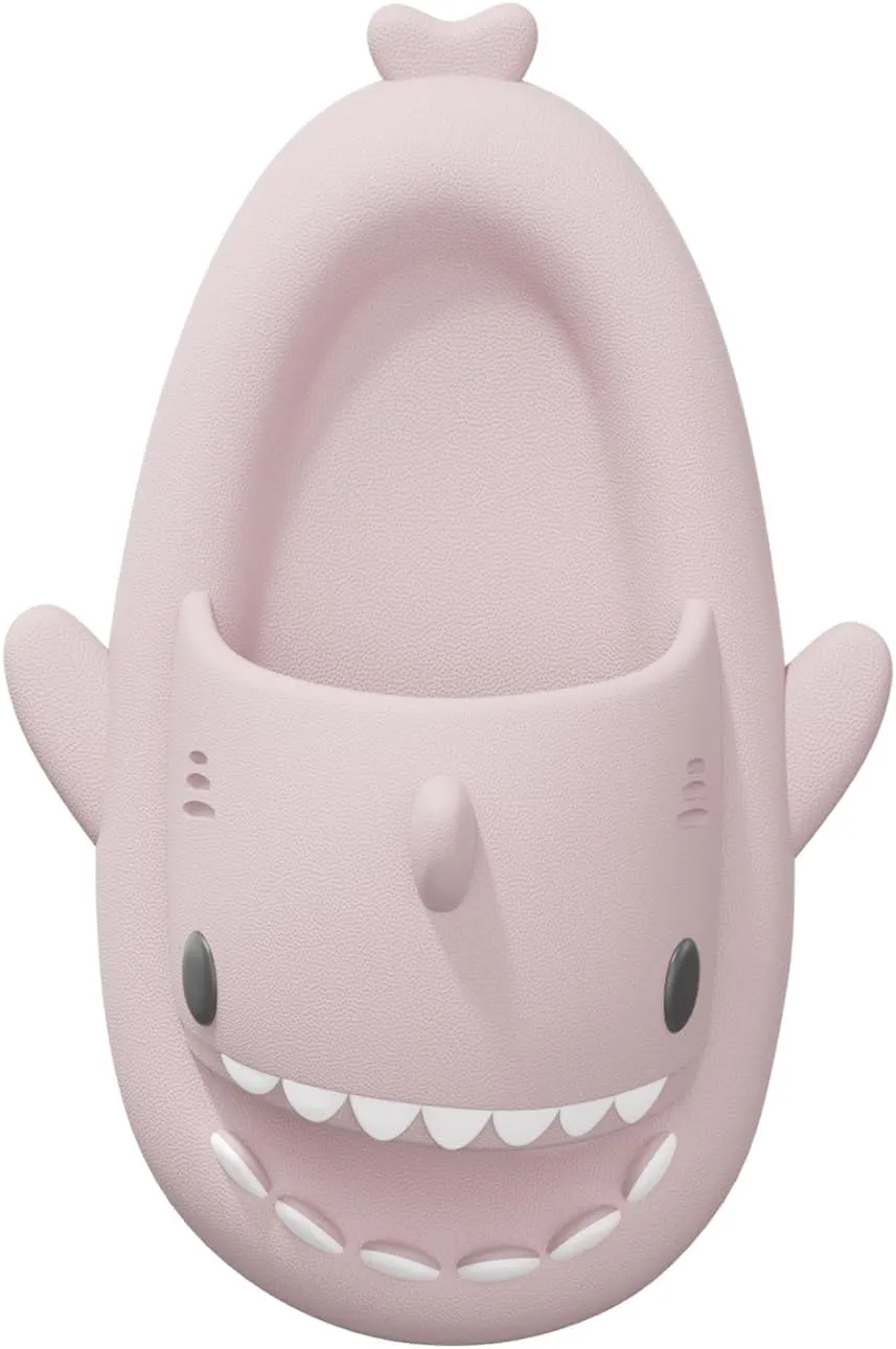 XPKWS Shark Slides for Women and Men Unisex Cloud Slippers Adult Novelty Beach Sandals with Thick Sole