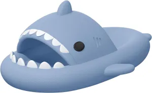 XPKWS Shark Slides for Women and Men Unisex Cloud Slippers Adult Novelty Beach Sandals with Thick Sole