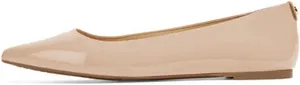 XYD Women Casual Pointed Toe Flats Slip On Patent Leather Ballet Driving Walking Loafers Dress Shoes
