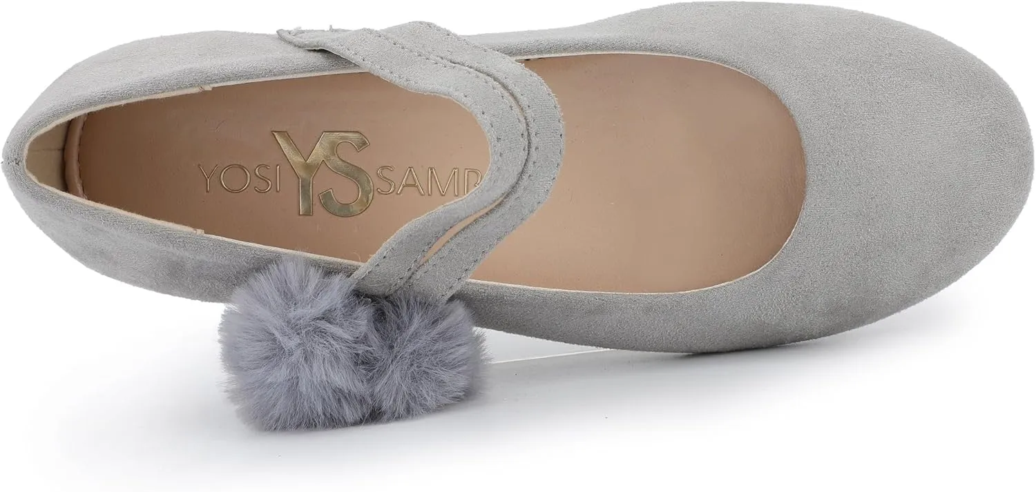 Yosi Samra Girl's Miss Sandie (Toddler/Little Big Kid) Ballet Flat