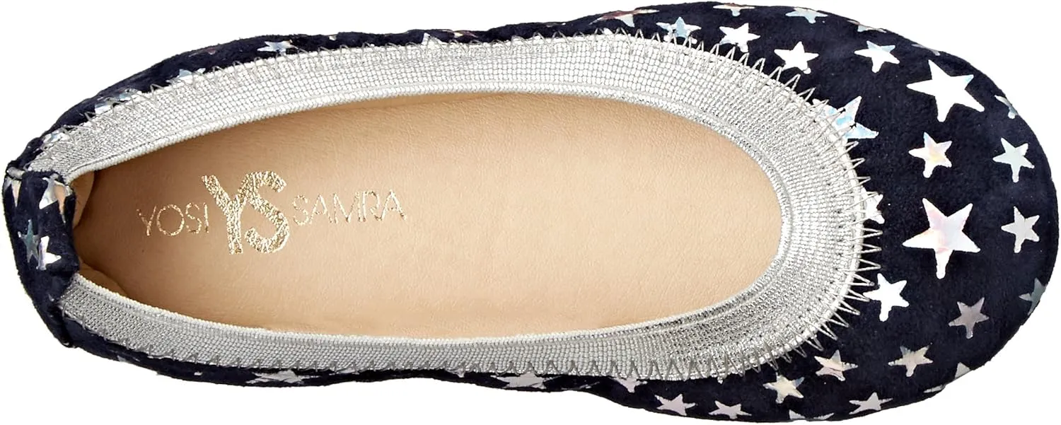 Yosi Samra Girl's Sammie Foil Printed Leather-K