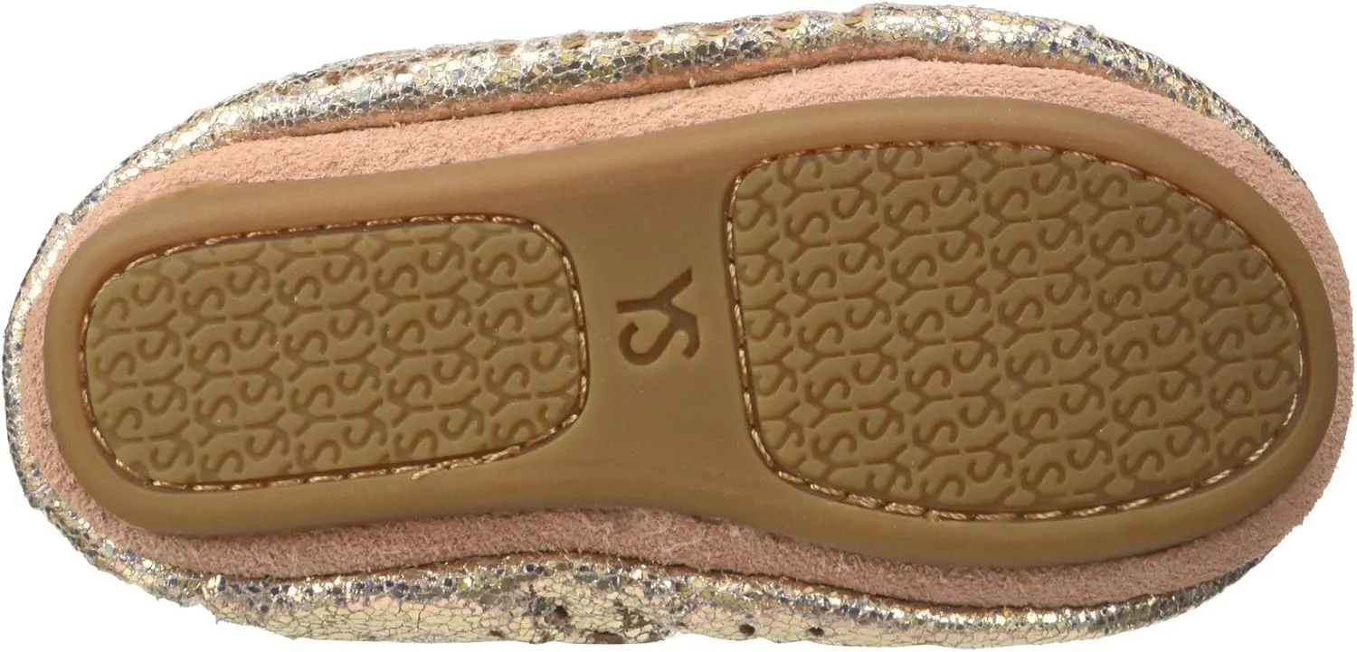 Yosi Samra Unisex-Child Sammie Iridescent Crinkle-K